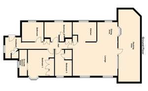 3 bedroom park home for sale - floorplan