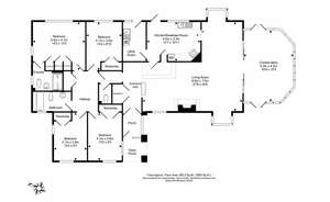 4 bedroom property to rent - floorplan