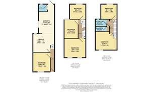 6 bedroom terraced house to rent - floorplan