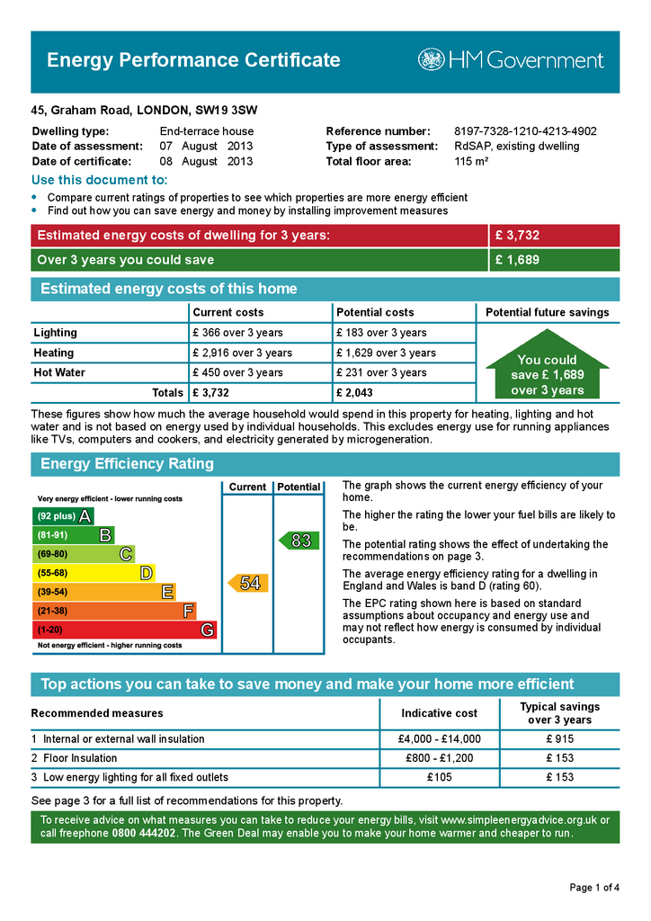 4 bedroom terraced house to rent - document