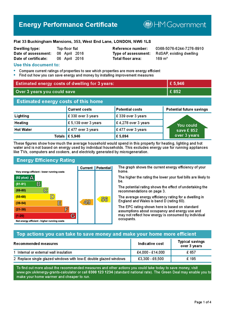 4 bedroom flat to rent - document