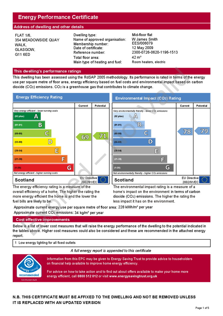 1 bedroom flat to rent - document