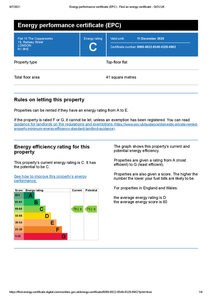 1 bedroom flat to rent - document