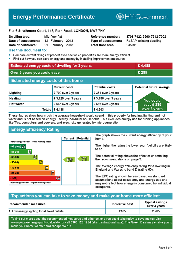 4 bedroom flat to rent - document