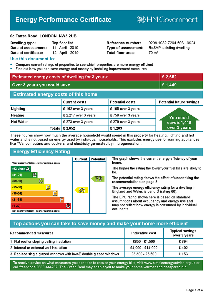 1 bedroom flat to rent - document