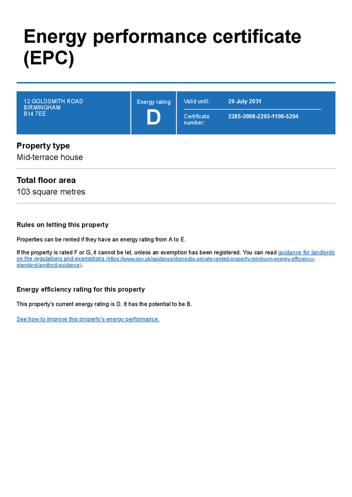 3 bedroom terraced house to rent - document