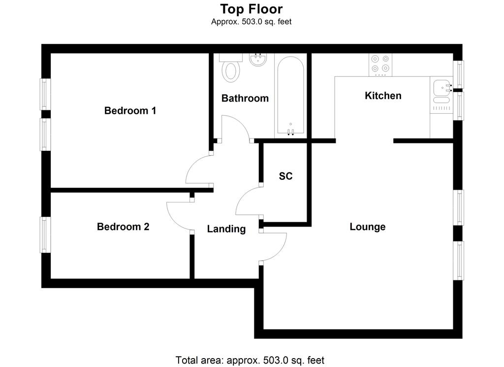 2 bedroom flat to rent - document