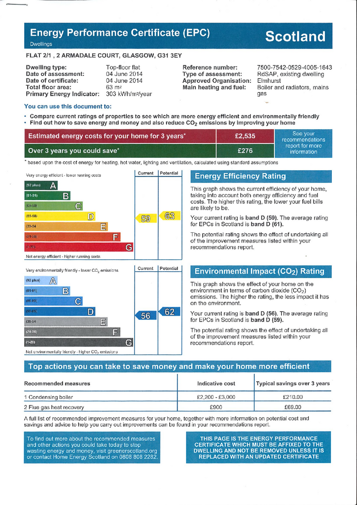 2 bedroom flat to rent - document