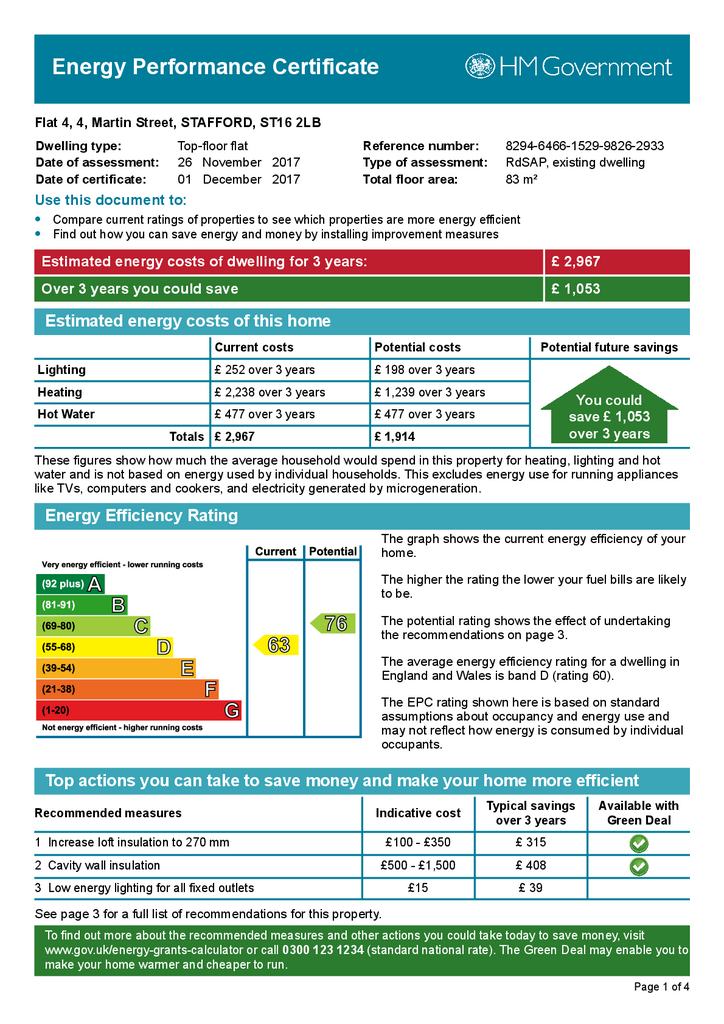 3 bedroom flat to rent - document