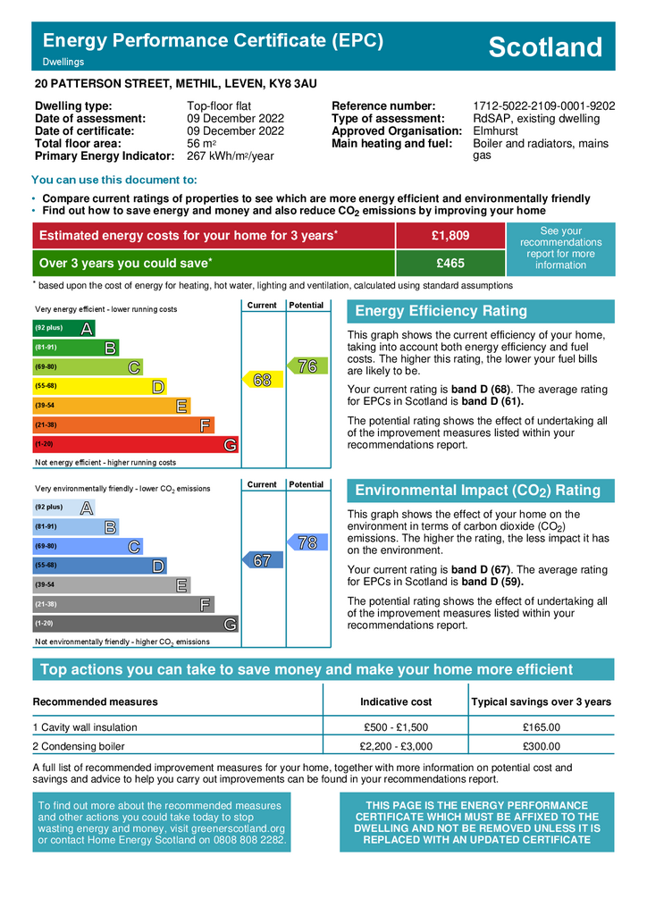 1 bedroom flat to rent - document