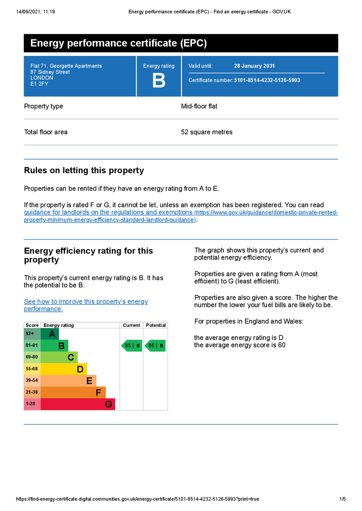 1 bedroom flat to rent - document