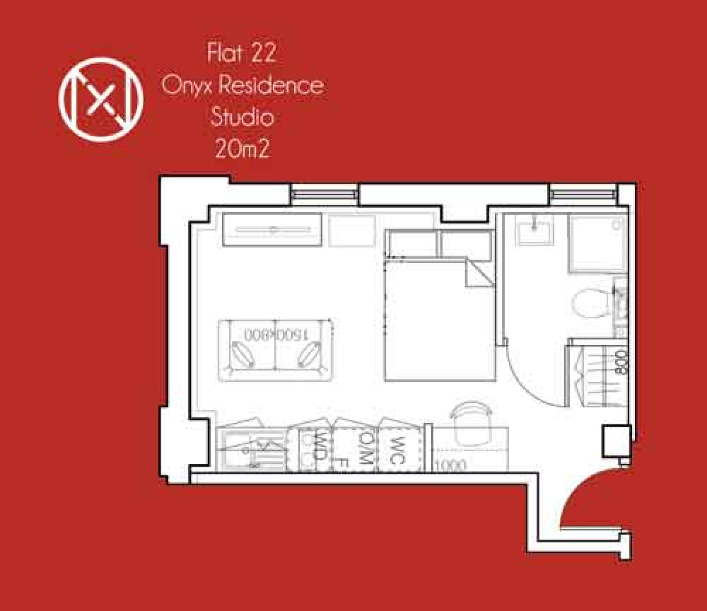 Studio flat to rent - document