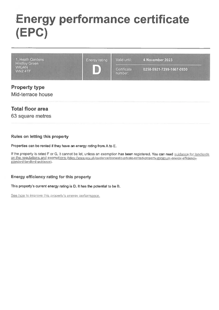 3 bedroom terraced house to rent - document