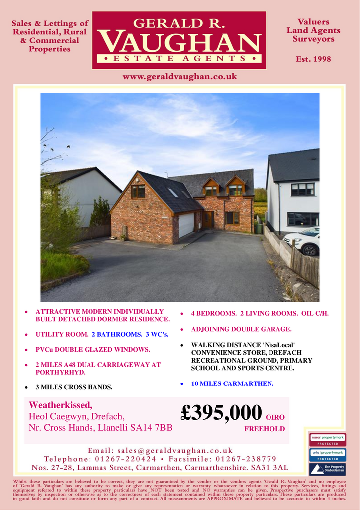 4 bedroom detached house for sale - document