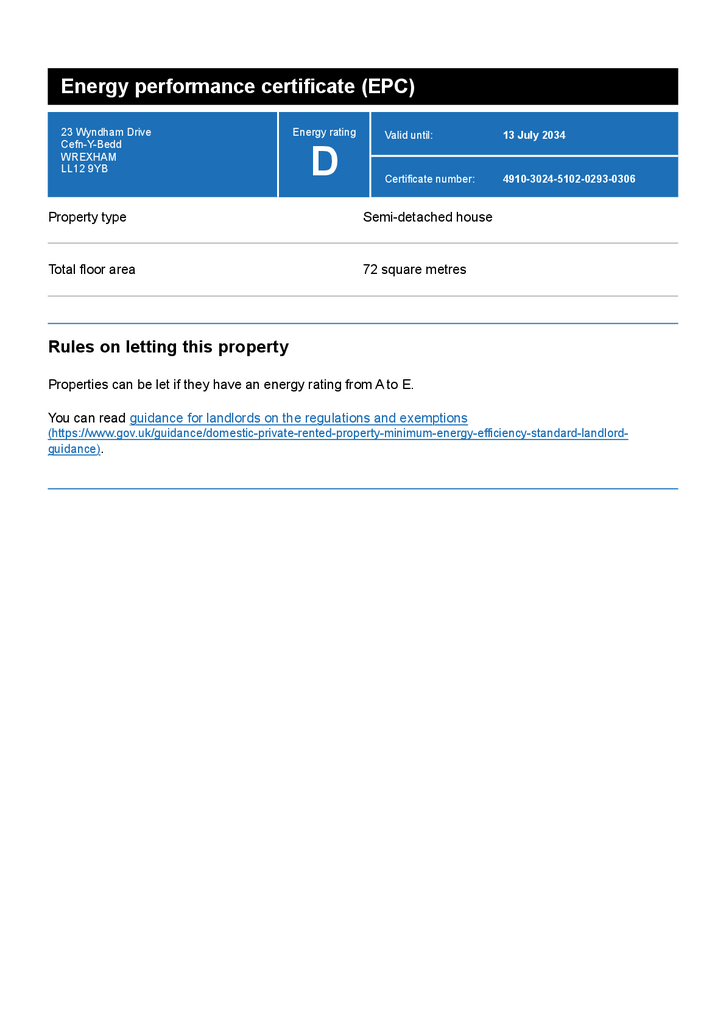 3 bedroom semi-detached bungalow for sale - document