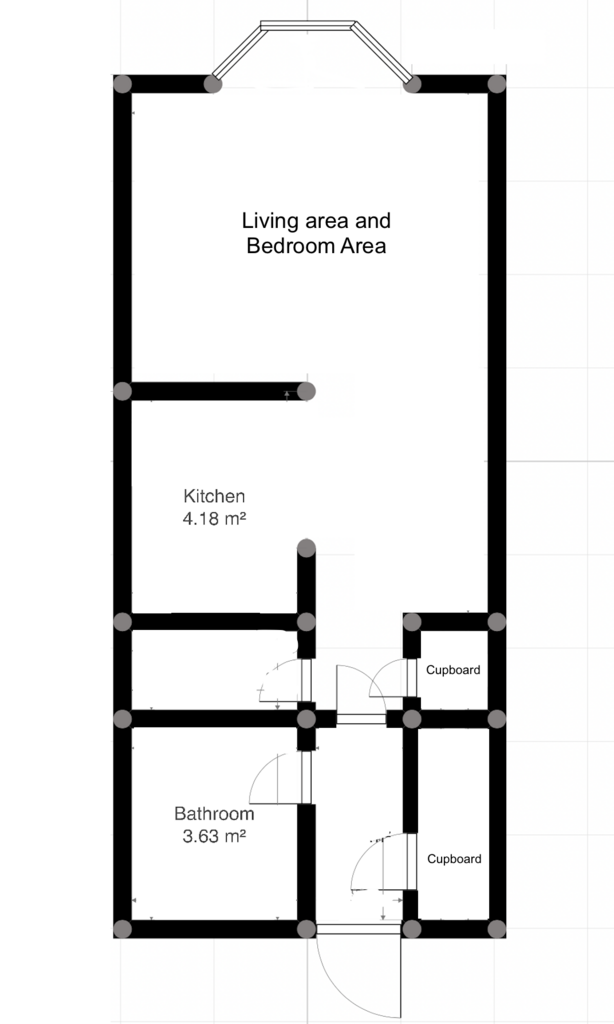 Studio flat for sale - document