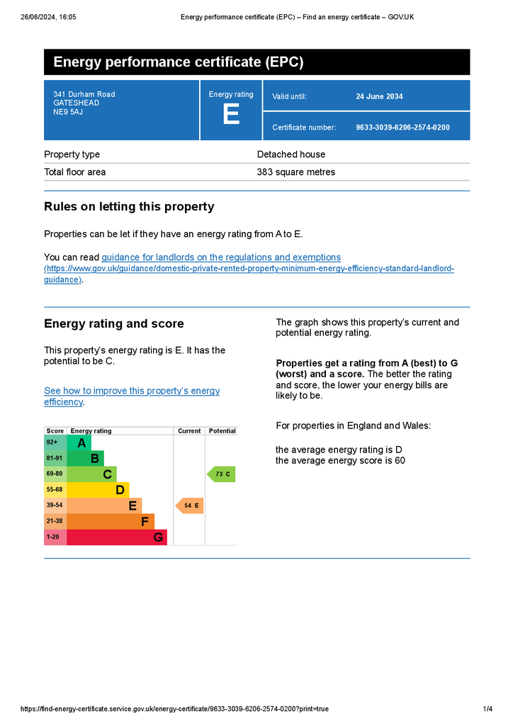 5 bedroom detached house for sale - document