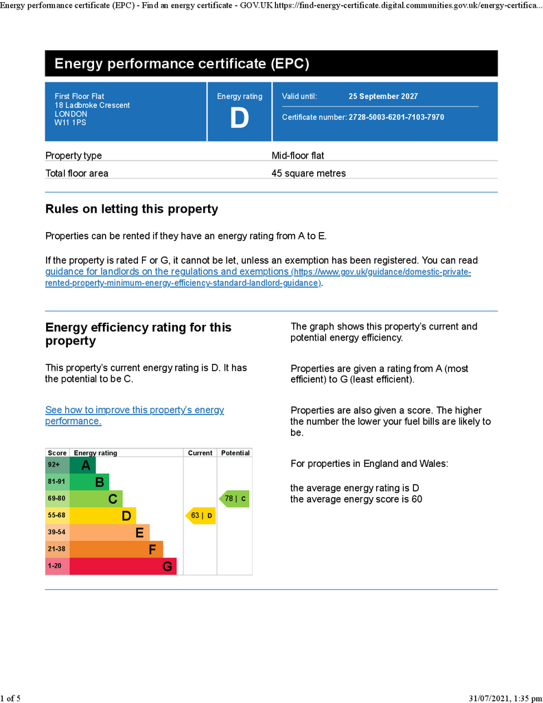 Room to rent - document