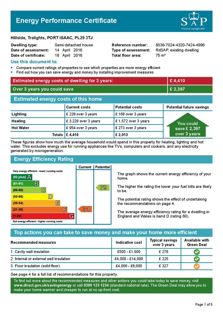 2 bedroom cottage for sale - document