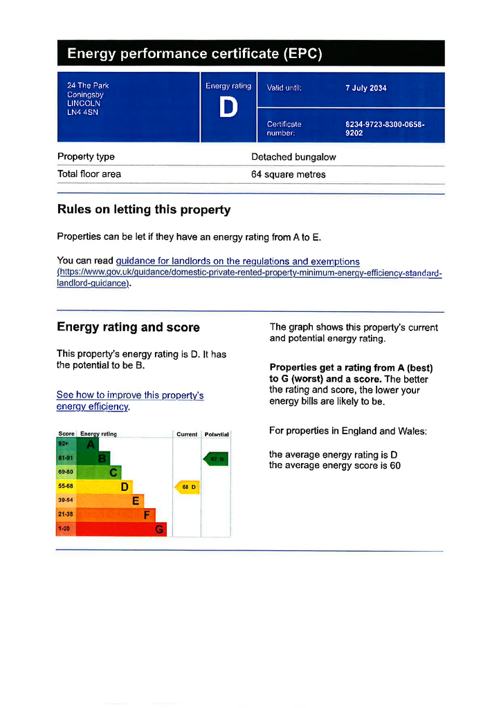 2 bedroom detached bungalow for sale - document