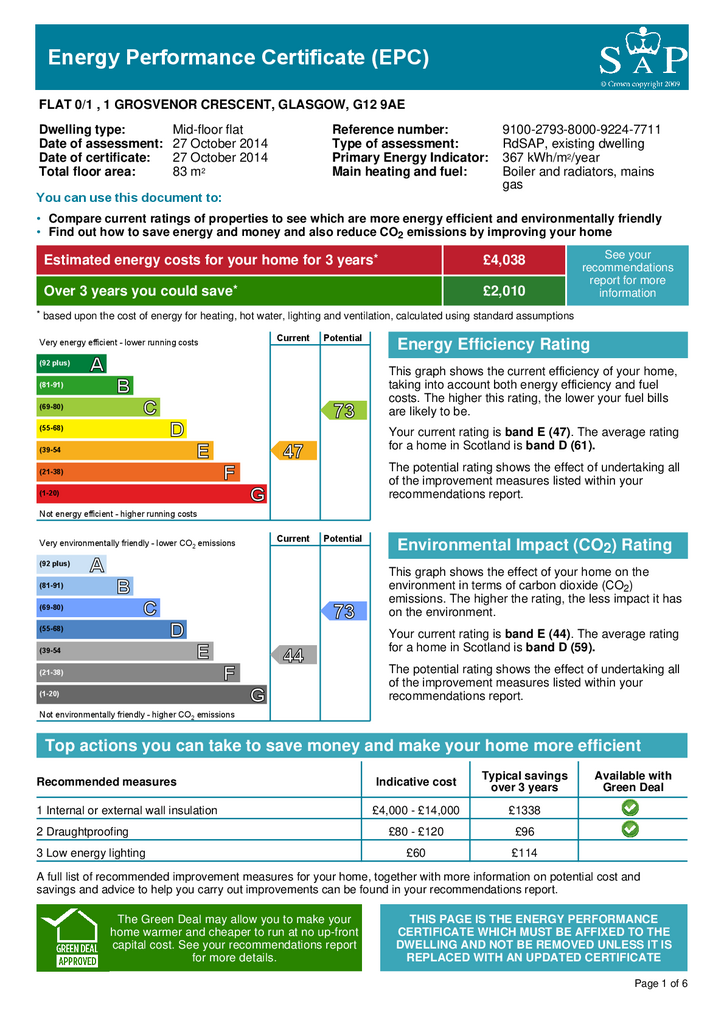 1 bedroom flat to rent - document