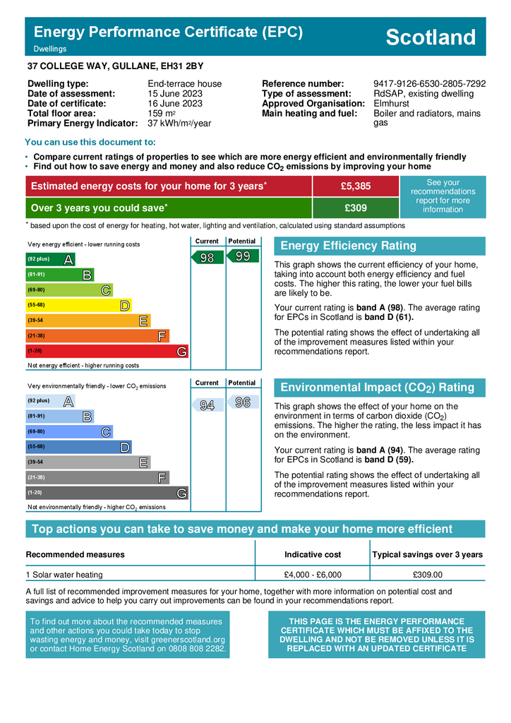 3 bedroom terraced house to rent - document