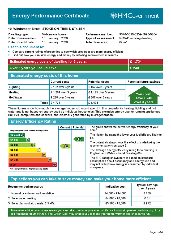 2 bedroom terraced house to rent - document