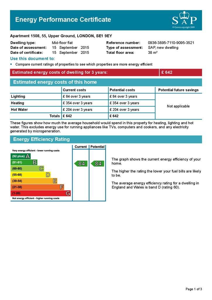 Studio flat to rent - document