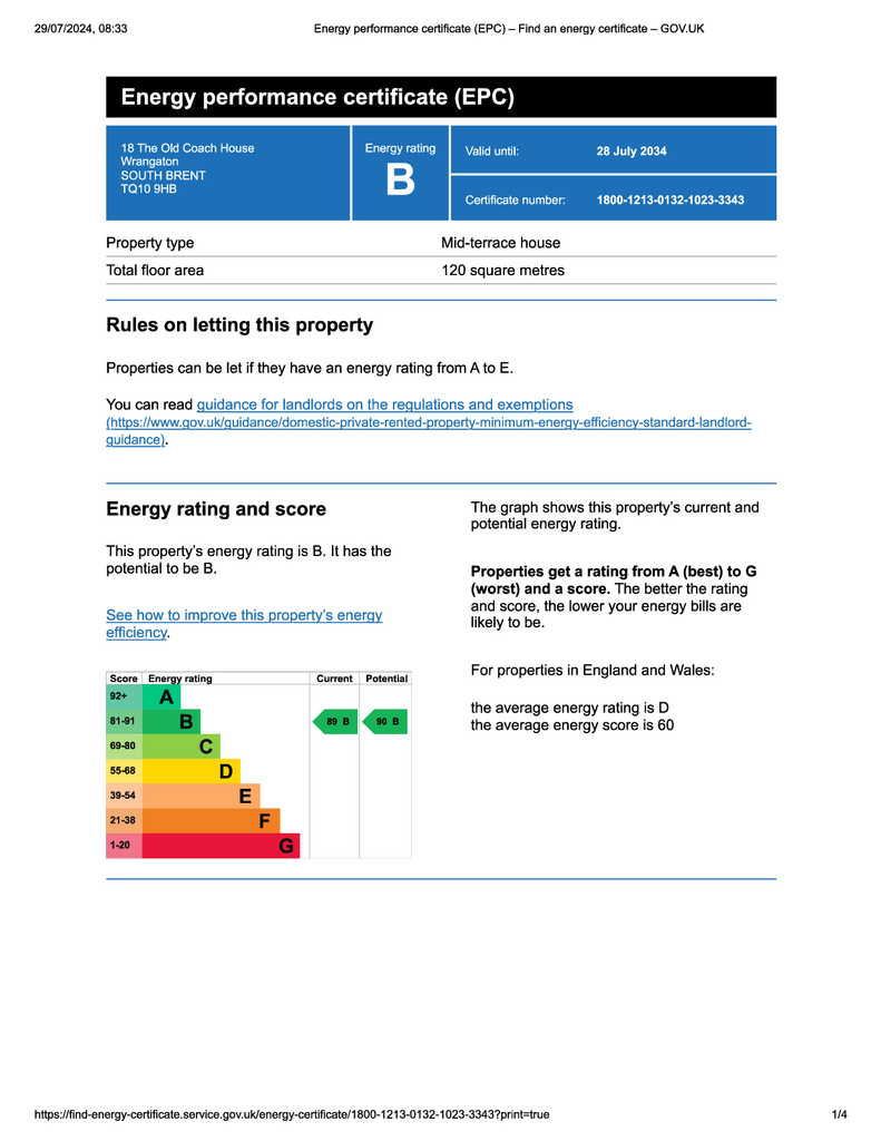 3 bedroom terraced house for sale - document