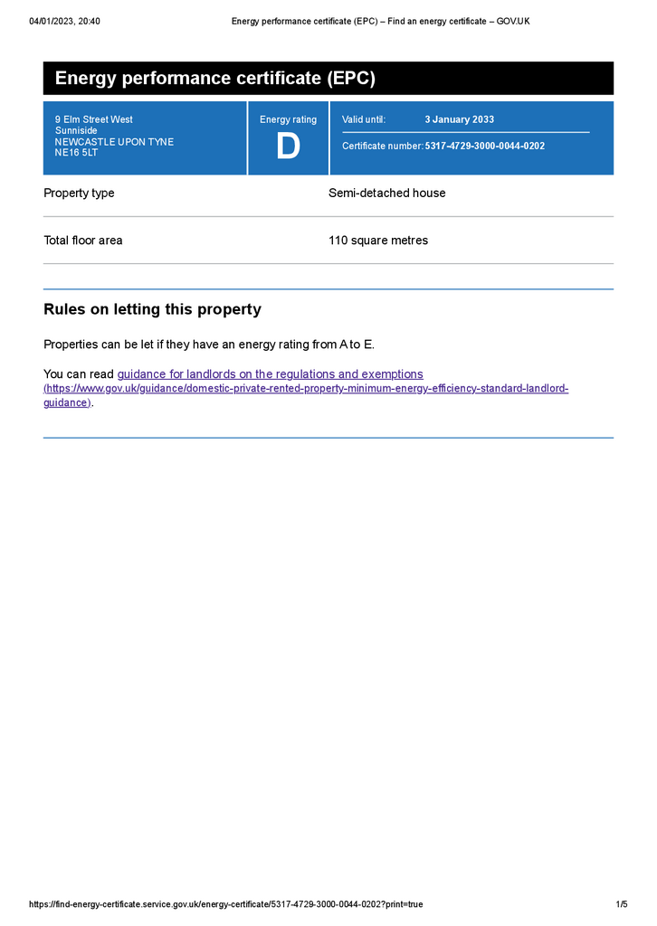 4 bedroom semi-detached bungalow for sale - document