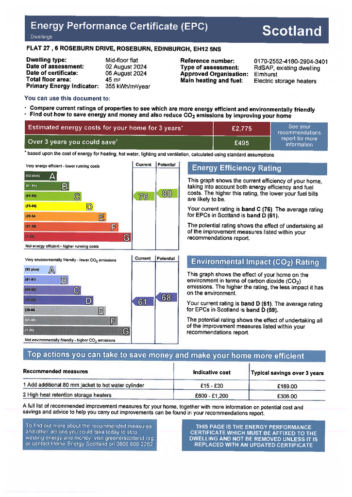 1 bedroom flat for sale - document