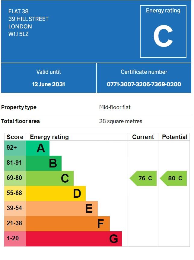 Studio flat to rent - document