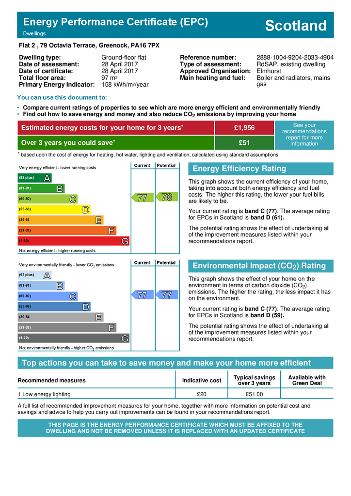 3 bedroom flat to rent - document