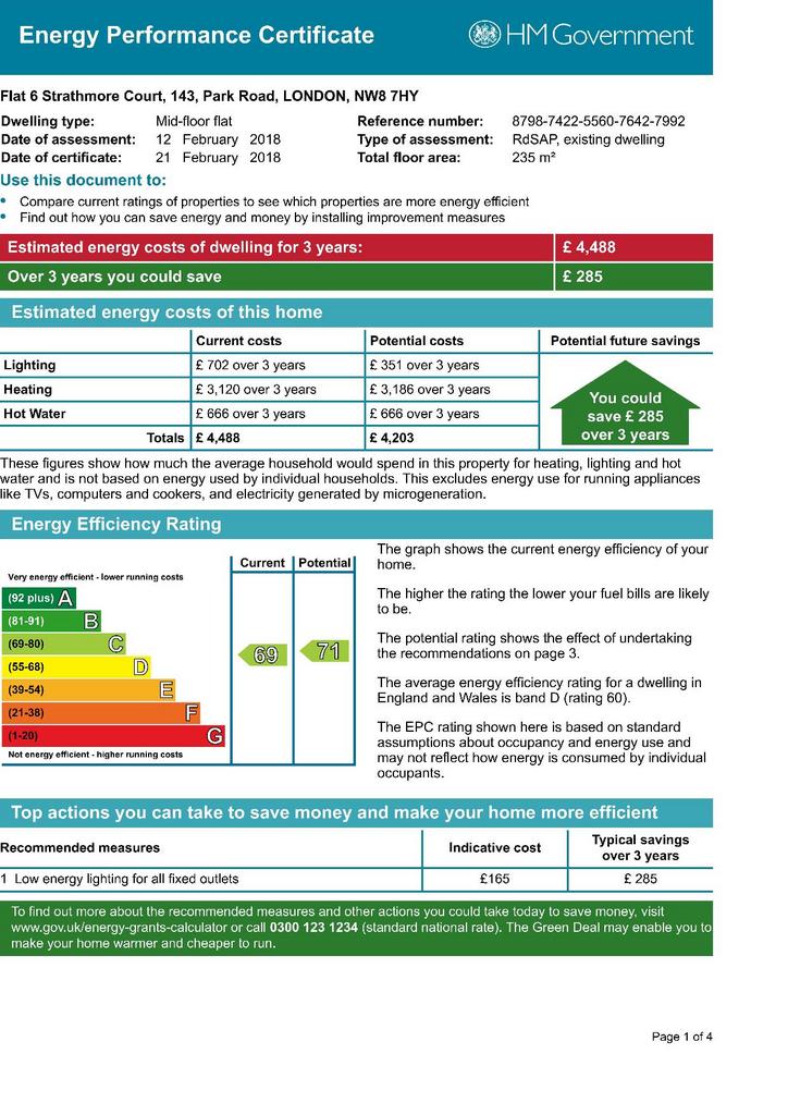 4 bedroom flat to rent - document