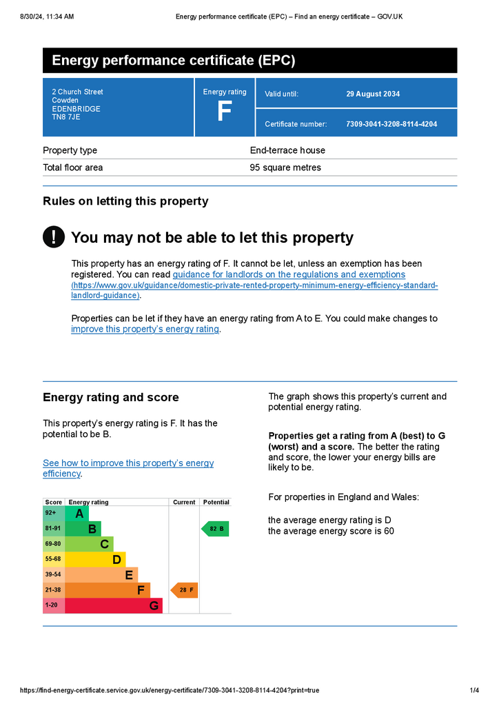 3 bedroom terraced house for sale - document