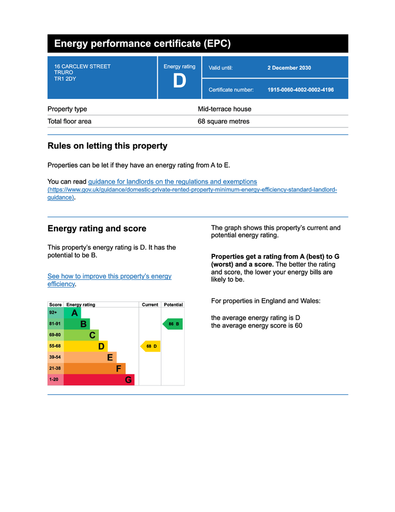 2 bedroom terraced house to rent - document