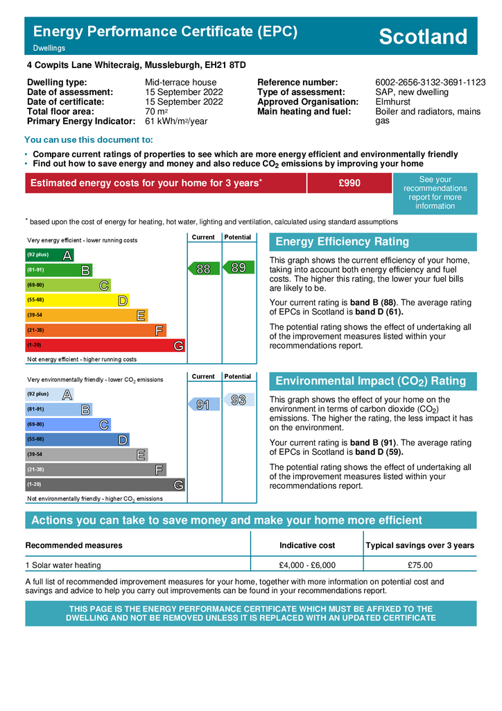 3 bedroom terraced house to rent - document