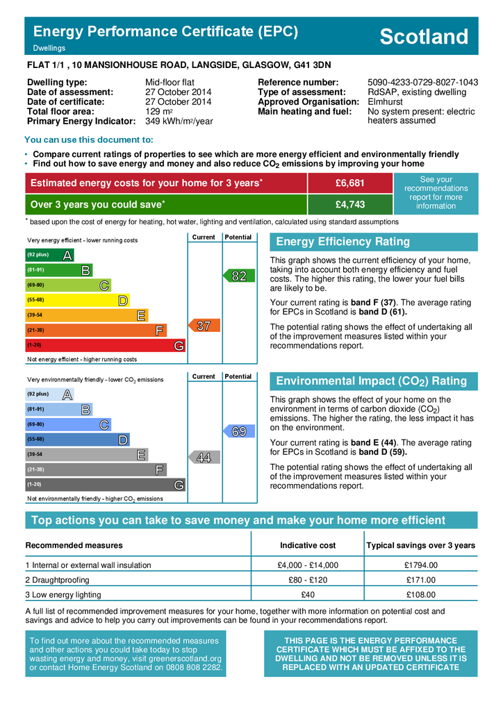 3 bedroom flat to rent - document