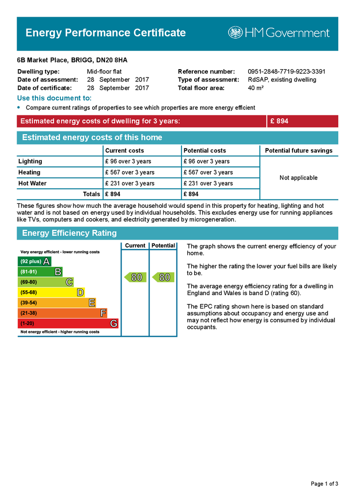 1 bedroom flat to rent - document