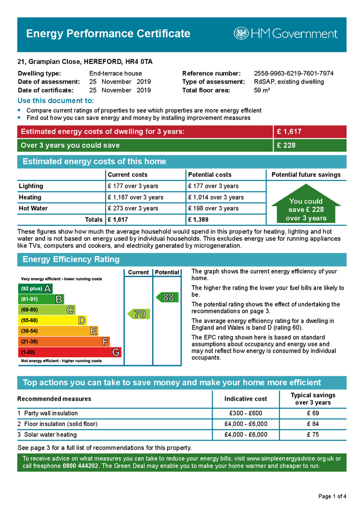 2 bedroom terraced house to rent - document