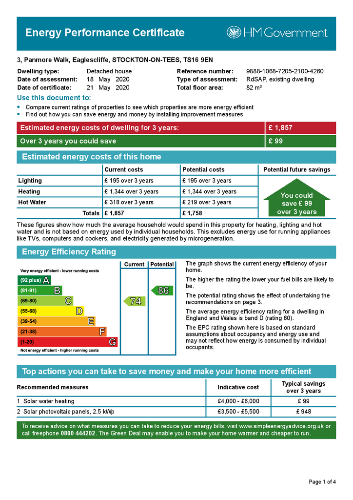 3 bedroom detached house to rent - document