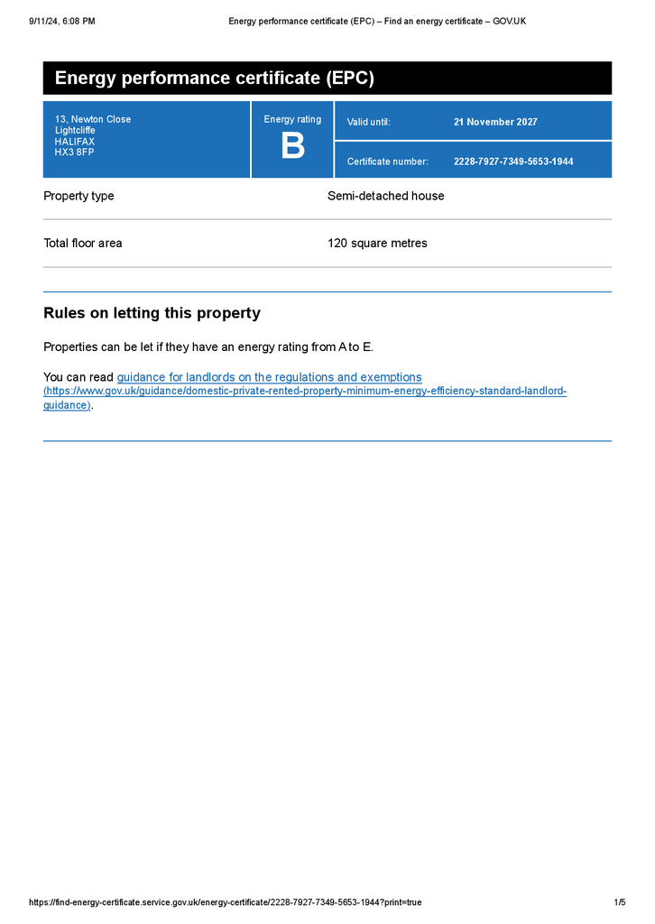 4 bedroom semi-detached house for sale - document