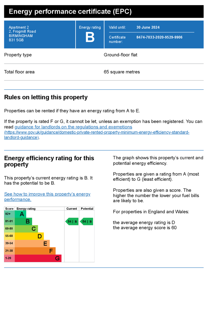 2 bedroom flat for sale - document