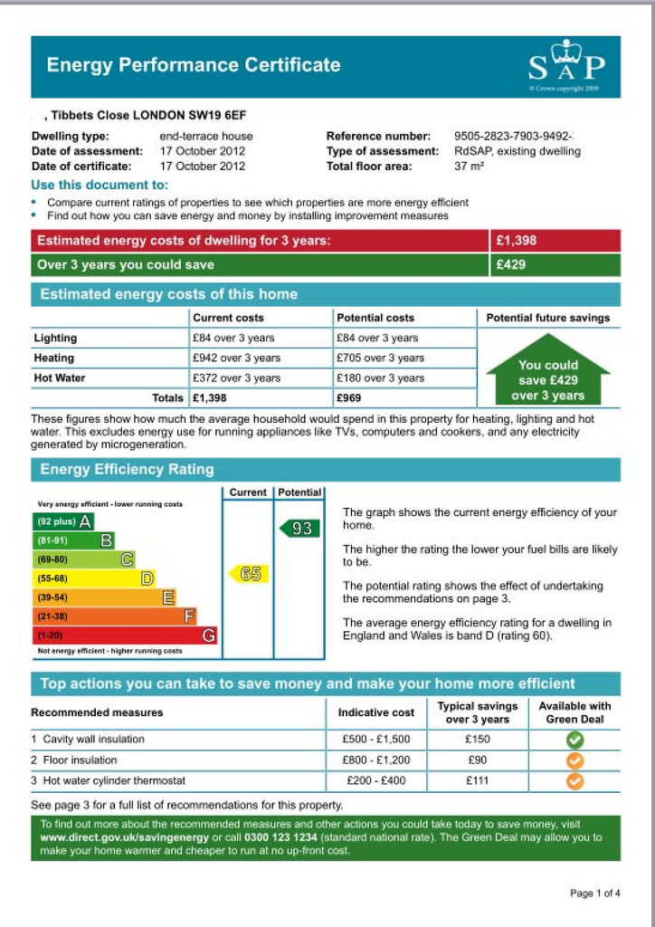 3 bedroom end of terrace house to rent - document