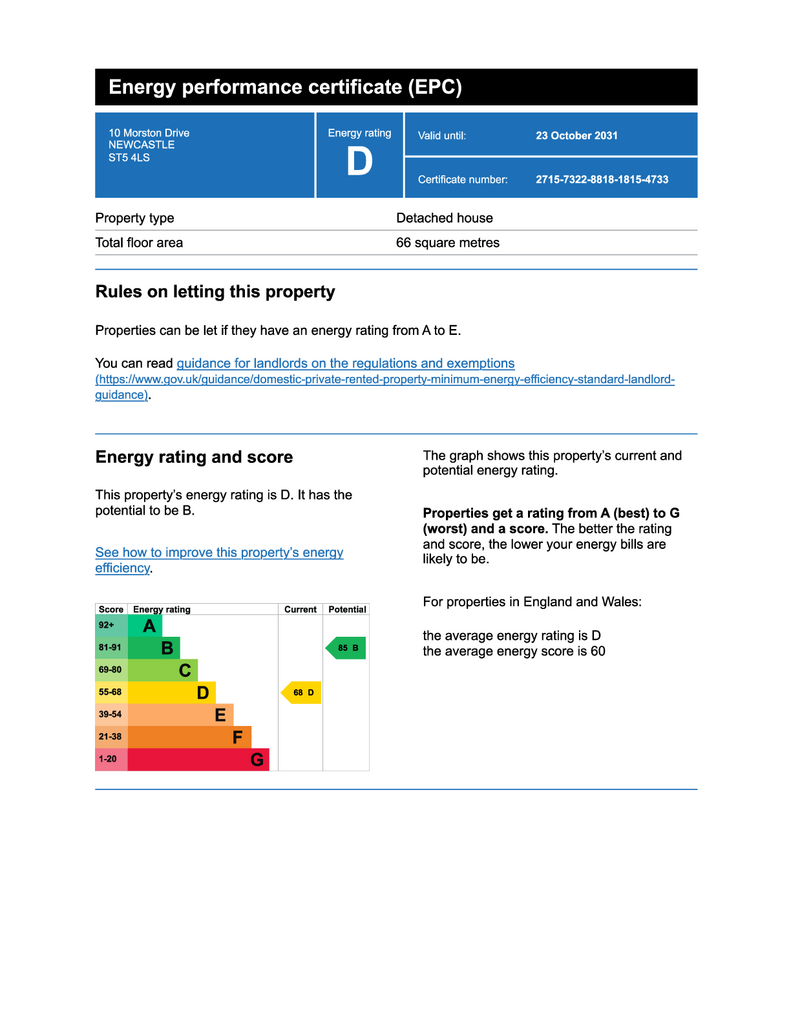 3 bedroom detached house to rent - document