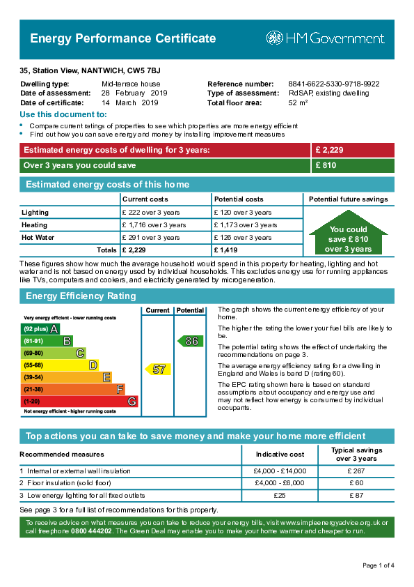 2 bedroom terraced house to rent - document