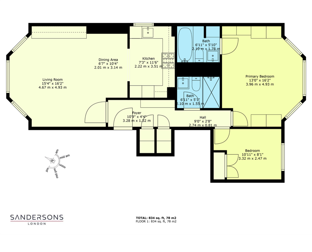 2 bedroom flat to rent - document