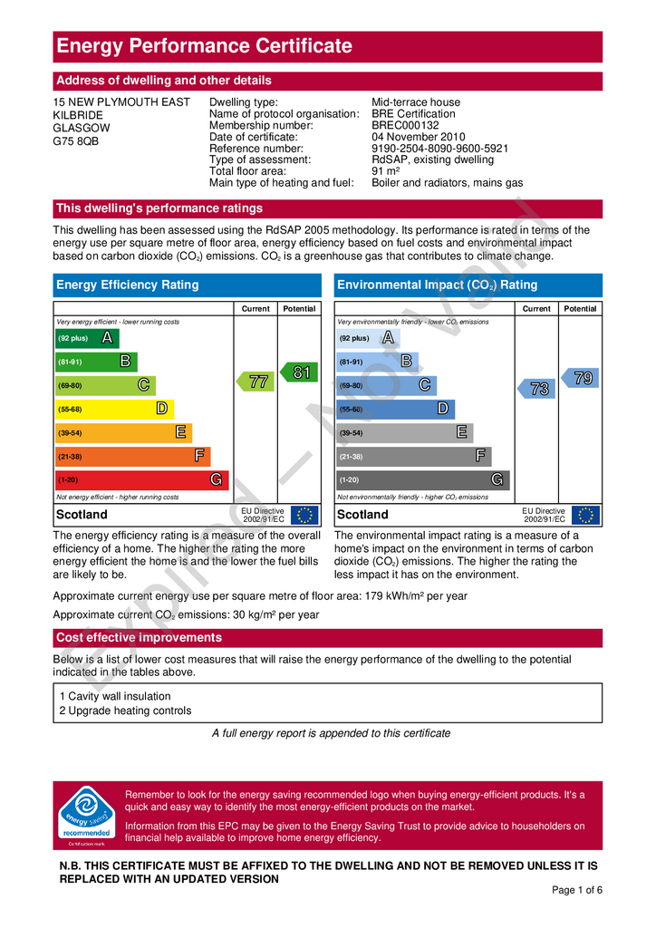 2 bedroom terraced house to rent - document