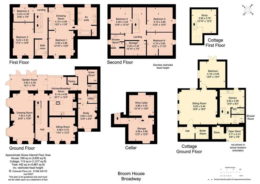 6 bedroom house for sale - floorplan