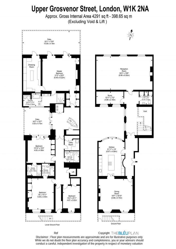 4 bedroom flat to rent - floorplan